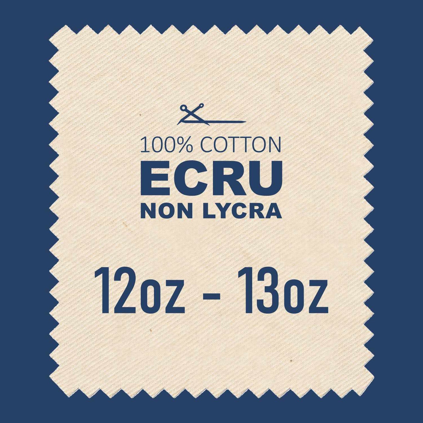 ECRU NON LYCRA - 69* Width / 12oz to 13oz