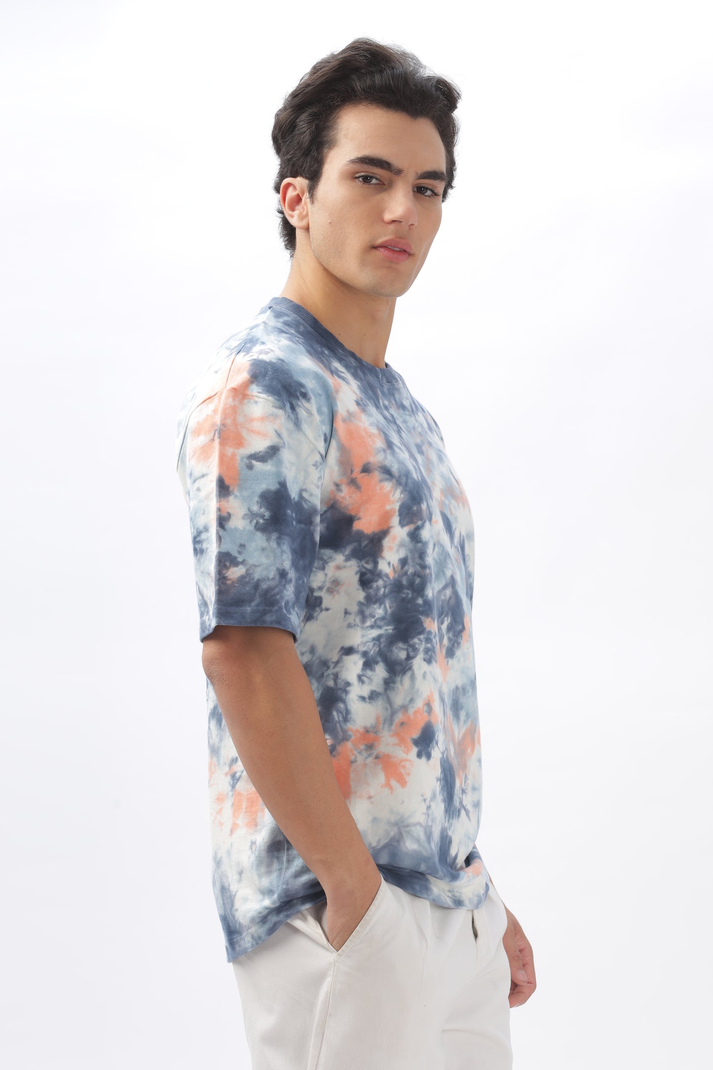 Blurry Dream Oversized Tie-Dye T-Shirt – 100% Cotton, 240 GSM (BULK ONLY)