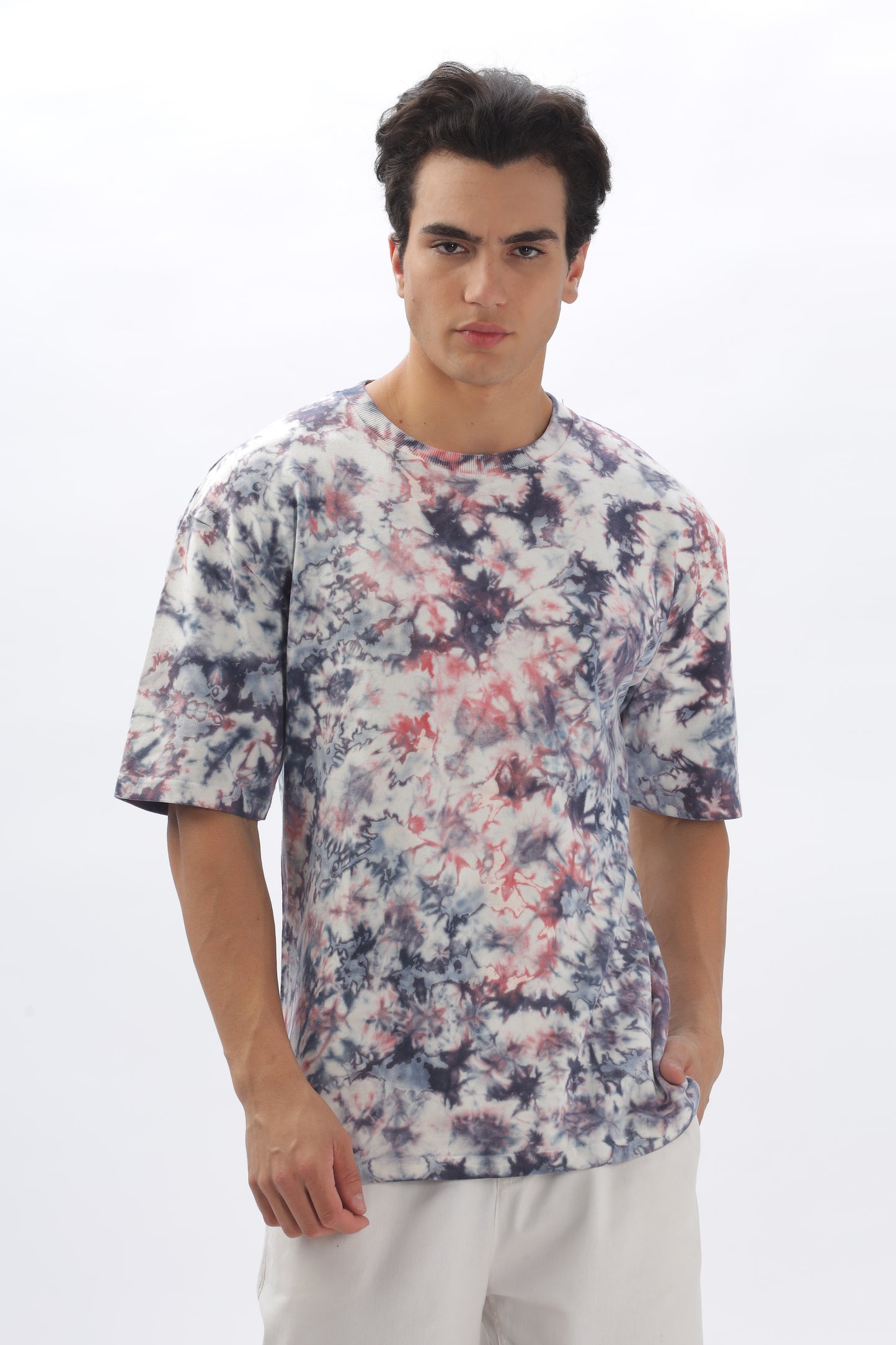 Angel's Oversized Tie-Dye T-Shirt – 100% Cotton, 240 GSM (BULK ONLY)