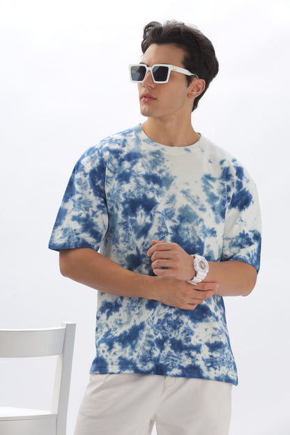 Frozen Ice Oversized Tie-Dye T-Shirt – 100% Cotton, 240 GSM (BULK ONLY)