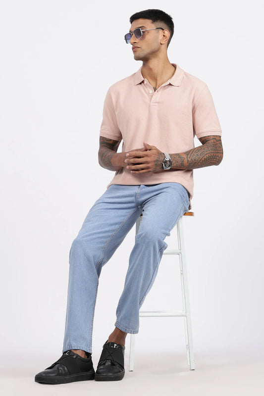 MENS MOM FIT - ICE BLUE JEANS - GR DENIMS