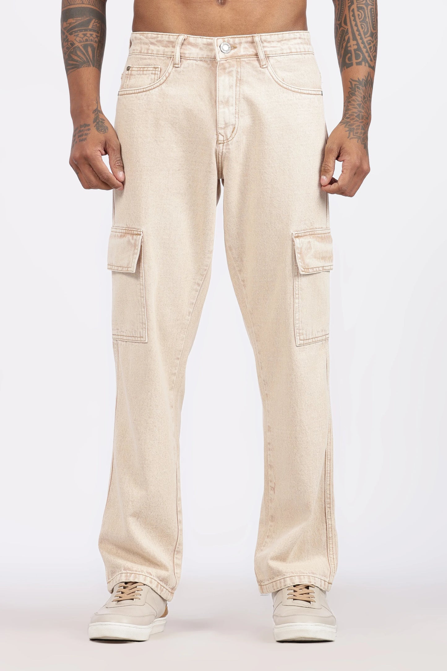 MEN'S CARGO - SAND BEIGE - GR DENIMS